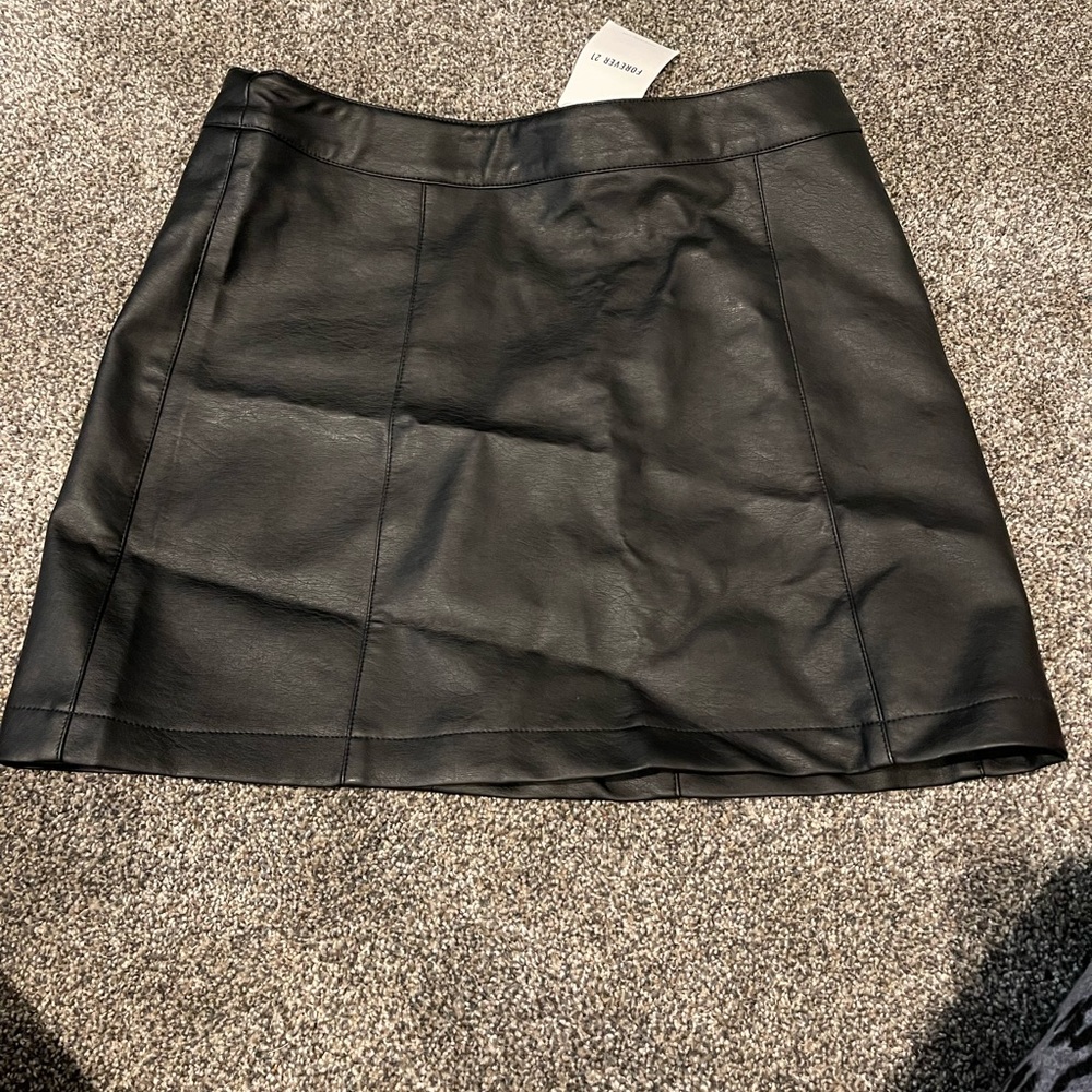 Leather Skirt